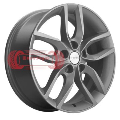 Khomen Wheels KHW1708 (Geely Coolray) F-Silver 6.5x17/5x114.3 D54.1 ET45  