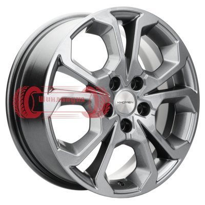Khomen Wheels KHW1711 (Ceed) Gray 6.5x17/5x114.3 D67.1 ET50  