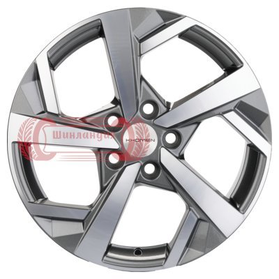 Khomen Wheels KHW1712 (RAV4) Gray-FP 7x17/5x114.3 D60.1 ET39  