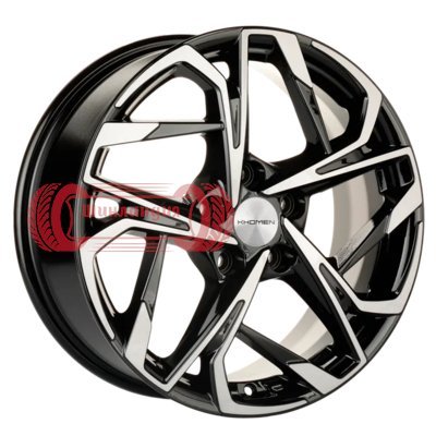 Khomen Wheels KHW1716 (Forester) Black-FP 7x17/5x114.3 D56.1 ET48  