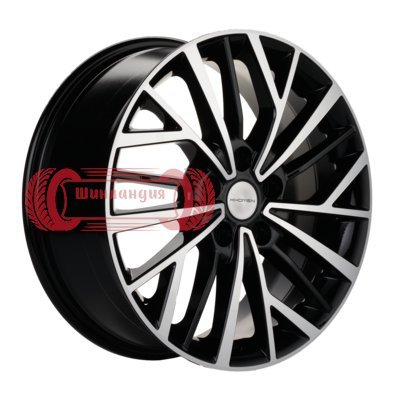 Khomen Wheels KHW1717 (Chery Tiggo 3/Tiggo 3 Pro) Black-FP 7x17/5x108 D60.1 ET45  