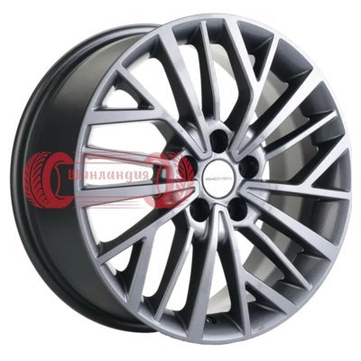 Khomen Wheels KHW1717 (Seltos/Soul/Sonata) Gray 7x17/5x114.3 D67.1 ET50  