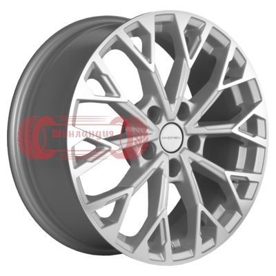 Khomen Wheels KHW1718 (CX-5/i40/Changan CS75FL/Besturn X80) F-Silver-FP 7x17/5x114.3 D67.1 ET45  