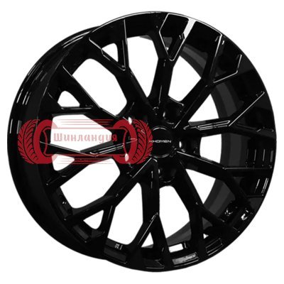 Khomen Wheels KHW1718 (Jolion) Black 7x17/5x114.3 D66.5 ET37  