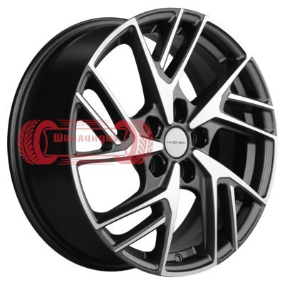 Khomen Wheels KHW1722 (Chery/Exeed) Gray-FP 6.5x17/5x108 D60.1 ET33  