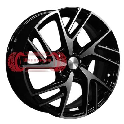 Khomen Wheels KHW1722 (Haval F7/F7x) Black-FP 6.5x17/5x114.3 D64.1 ET40  