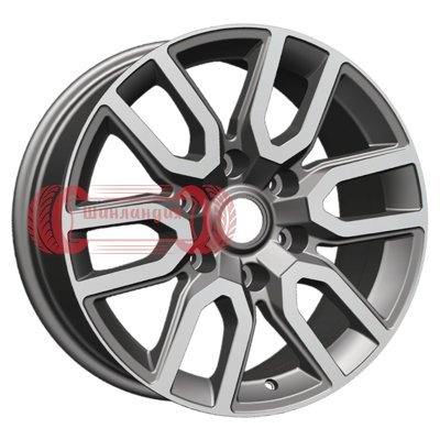 Khomen Wheels KHW1723 (JAC T6 Pickup) Gray-FP 8x17/6x139.7 D106.1 ET30  