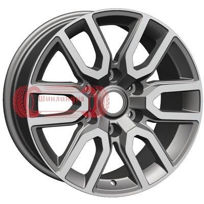 Khomen Wheels KHW1723 (L200) Gray-FP 8x17/6x139.7 D67.1 ET38  