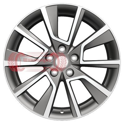 Khomen Wheels KHW1802 (Outlander) Gray-FP 7x18/5x114.3 D67.1 ET38  