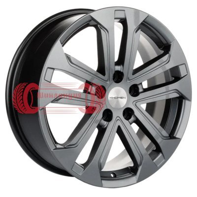 Khomen Wheels KHW1803 (Chery Tiggo) Gray 7x18/5x108 D60.1 ET40  