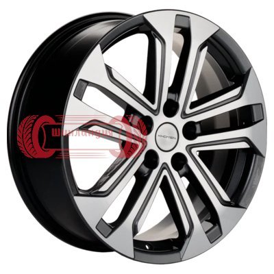 Khomen Wheels KHW1803 (Dargo/Jolion) Gray-FP 7x18/5x114.3 D66.5 ET37  
