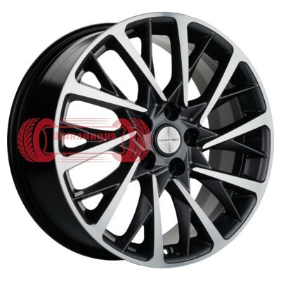 Khomen Wheels KHW1804 (Chery Tiggo) Gray-FP 7.5x18/5x108 D60.1 ET40  