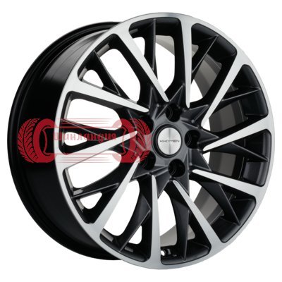 Khomen Wheels KHW1804 (Geely Atlas/Atlas Pro/Lifan Myway) Gray-FP 7.5x18/5x114.3 D60.1 ET45  