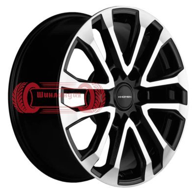 Khomen Wheels KHW1805 (JAC T6 Pickup) Black-FP 7.5x18/6x139.7 D106.1 ET30  
