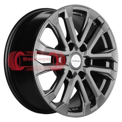 Khomen Wheels KHW1805 (LC Prado) Gray 7.5x18/6x139.7 D106.1 ET25  