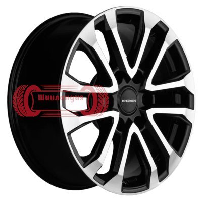 Khomen Wheels KHW1805 (Lexus GX) Black-FP 7.5x18/6x139.7 D106.1 ET20  
