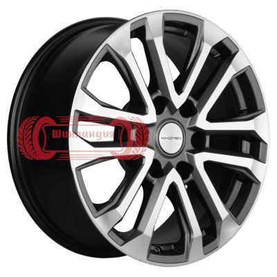 Khomen Wheels KHW1805 (Mohave) Gray-FP 7.5x18/6x114.3 D67.1 ET38  