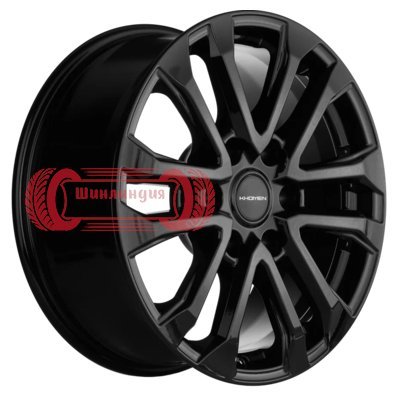 Khomen Wheels KHW1805 (Tank 300/500) Black 7.5x18/6x139.7 D100.1 ET36  