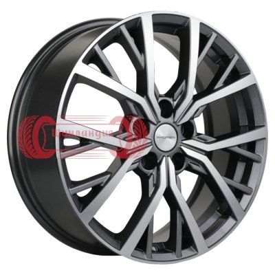 Khomen Wheels KHW1806 (CS35/CS35 Plus) Gray-FP 7x18/5x110 D63.3 ET50  