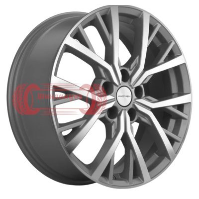 Khomen Wheels KHW1806 (CX-5/3) F-Silver-FP 7x18/5x114.3 D67.1 ET45  