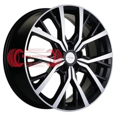 Khomen Wheels KHW1806 (Dargo/Jolion) Black-FP 7x18/5x114.3 D66.5 ET37  