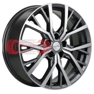 Khomen Wheels KHW1806 (Dargo/Jolion) Gray-FP 7x18/5x114.3 D66.5 ET37  