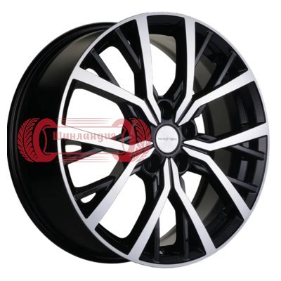 Khomen Wheels KHW1806 (Exeed TXL) Black-FP 7x18/5x108 D65.1 ET36  