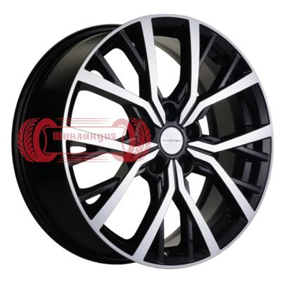 Khomen Wheels KHW1806 (Outlander) Black-FP 7x18/5x114.3 D67.1 ET38  