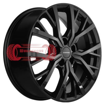 Khomen Wheels KHW1806 (Teana/X-trail/Juke) Black 7x18/5x114.3 D66.1 ET45  