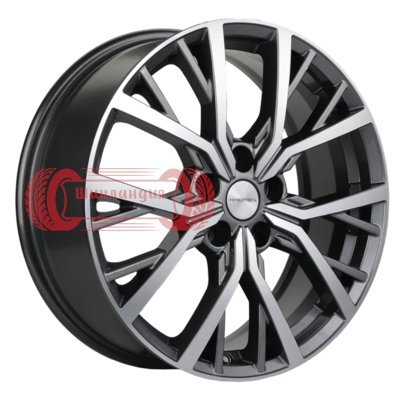 Khomen Wheels KHW1806 (Teana/X-trail/Juke) Gray-FP 7x18/5x114.3 D66.1 ET45  