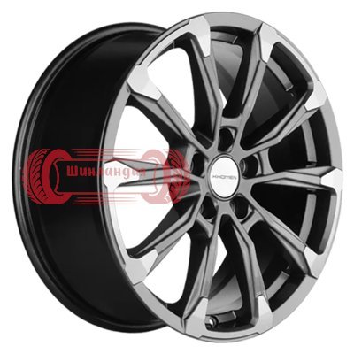 Khomen Wheels KHW1808 (K5/Santafe) Gray-FP 7.5x18/5x114.3 D67.1 ET50  