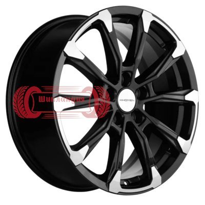 Khomen Wheels KHW1808 (Xceed/CX-3/5) Black-FP 7.5x18/5x114.3 D67.1 ET45  