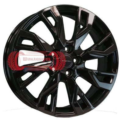 Khomen Wheels KHW1809 (Chery Tiggo 4/Tiggo 7 Pro) Black 7x18/5x108 D60.1 ET33  