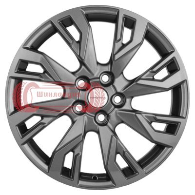 Khomen Wheels KHW1809 (Dongfeng 580/DFSK 500) Gray 7x18/5x110 D67.1 ET35  