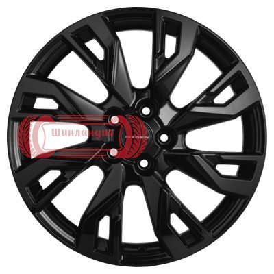 Khomen Wheels KHW1809 (OMODA C5) Black 7x18/5x108 D60.1 ET33  