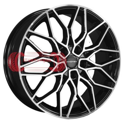 Khomen Wheels KHW1813 (Dongfeng AX7) Black-FP 7x18/5x108 D65.1 ET43  