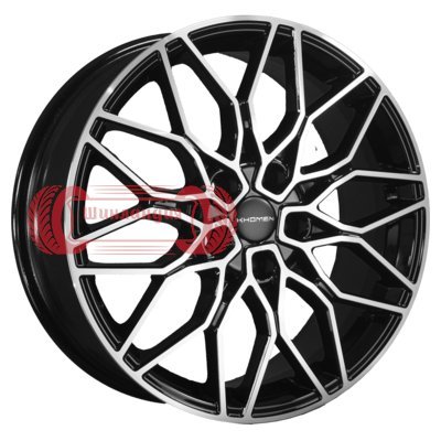 Khomen Wheels KHW1813 (Exeed VX/TXL/LX) Black-FP 7x18/5x108 D65.1 ET36  
