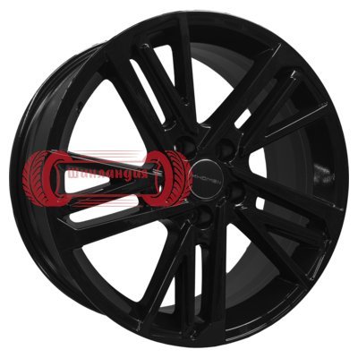 Khomen Wheels KHW1815 (Outlander) Black 8x18/5x114.3 D67.1 ET40  