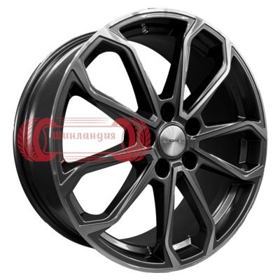 Khomen Wheels KHW1816 (Chery Tiggo 7 (Pro/Pro Max)) Gray-FP 7x18/5x108 D60.1 ET33  