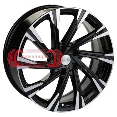 Khomen Wheels KHW1901 (BMW X3/X4) Black-FP 7.5x19/5x112 D66.6 ET32  