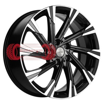 Khomen Wheels KHW1901 (Exeed VX/TXL/LX) Black-FP 7.5x19/5x108 D65.1 ET36  