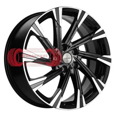 Khomen Wheels KHW1901 (Haval 7/7x) Black-FP 7.5x19/5x114.3 D64.1 ET40  