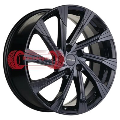 Khomen Wheels KHW1901 (Outlander) Black 7.5x19/5x114.3 D67.1 ET38  