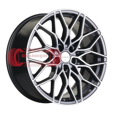 Khomen Wheels KHW1902 (BMW Rear) Gray-FP 9.5x19/5x112 D66.6 ET40  