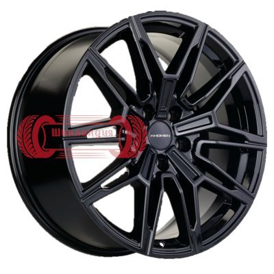 Khomen Wheels KHW1904 (BMW Front) Black 8.5x19/5x112 D66.6 ET30  