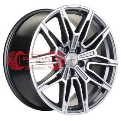 Khomen Wheels KHW1904 (BMW Front) Gray-FP 8.5x19/5x112 D66.6 ET30  