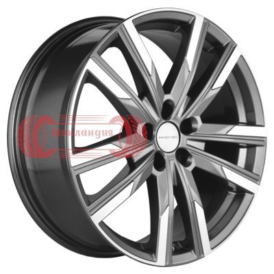 Khomen Wheels KHW1905 (Chery Tiggo 7 Pro) Gray-FP 7.5x19/5x108 D60.1 ET33  