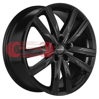 Khomen Wheels KHW1905 (FAW Bestune T77) Black 7.5x19/5x100 D57.1 ET28  