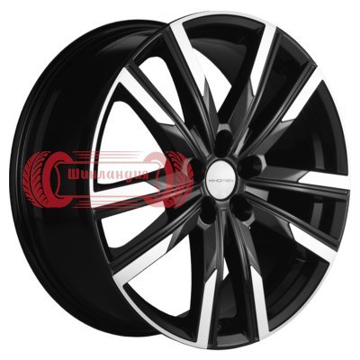 Khomen Wheels KHW1905 (Lexus NX) Black-FP 7.5x19/5x114.3 D60.1 ET35  
