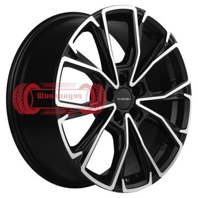 Khomen Wheels KHW1907 (Mitsubishi) Black-FP 7.5x19/5x114.3 D67.1 ET40  